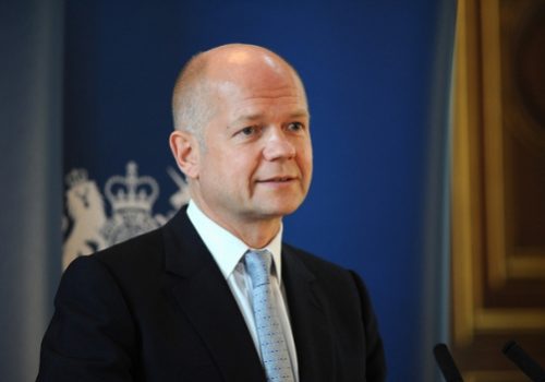 UK Foreign Minister William Hague, Sept. 8, 2011