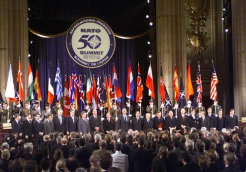 New members welcomed at 1999 NATO Summit