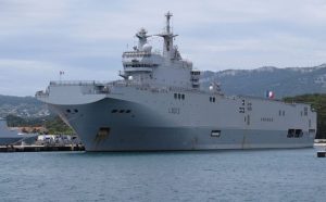 French warship Mistral