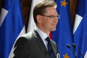 Finnish Prime Minister Jyrki Katainen