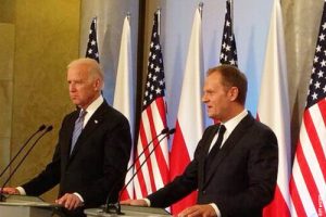 Vice President Joe Biden and Polish Prime Minister Donald Tusk, March 18, 2014