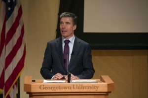 NATO Secretary General Anders Fogh Rasmussen, March 19, 2014