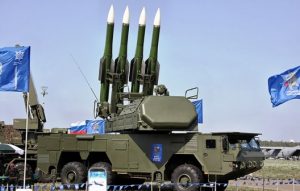 Buk-M2E missile system