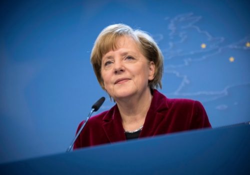 German Chancellor Angela Merkel, March 11, 2014