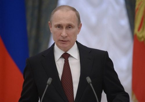 Russian Presiden Vladimir Putin, March 24, 2014