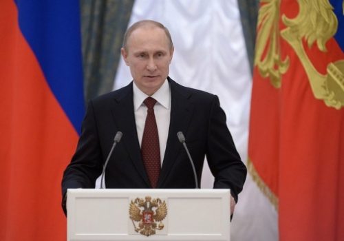 Russian Presiden Vladimir Putin, March 24, 2014