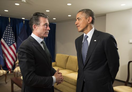 Secretary General Anders Fogh Rasmussen and President Barack Obama