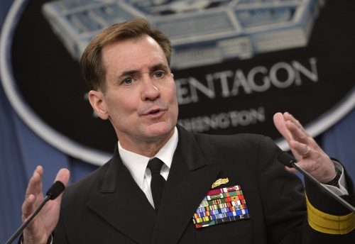Pentagon Press Secretary Rear Adm. John Kirby, March 27, 2014