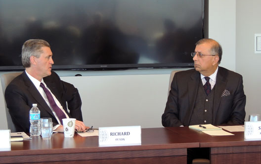 Briefing with US Ambassador to Pakistan Richard Olson