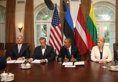 President Obama's Meeting with Baltic Leaders, Aug. 30, 2013
