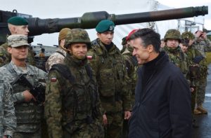 Secretary General Anders Fogh Rasmussen at NATO's Steadfast Jazz exercise