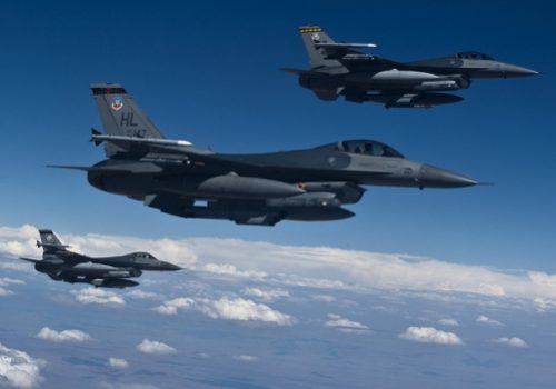 F-16s of the 421st Fighter Squadron, July 20, 2012