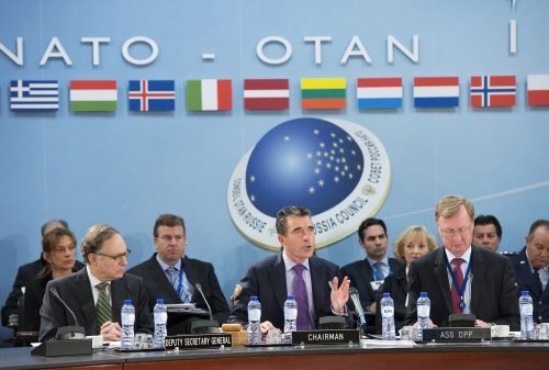 NATO preserves "Europe's peace and security"