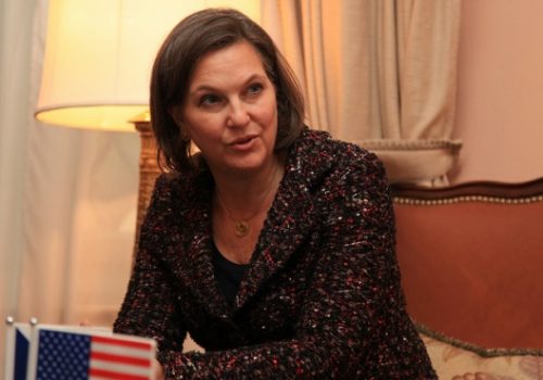 Assistant Secretary of State Victoria Nuland in Prague, Feb. 4, 2014