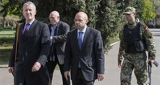 The Mission in the Middle: OSCE’s Team Amid Ukraine’s War