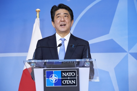 Prime Minister Abe: Japan and NATO Are ‘Natural Partners’