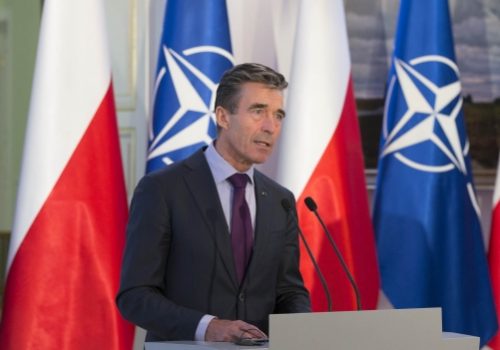 NATO Secretary General Anders Fogh Rasmussen, May 8, 2014