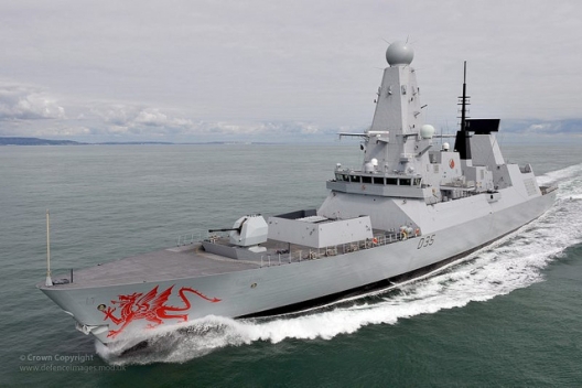 UK Deploys a Destroyer to Track Russian Aircraft Carrier Near Coastal Waters