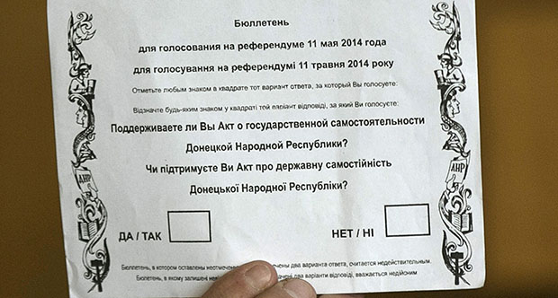 DIRECT TRANSLATION: ‘How I Voted – Four Times – Against the Donetsk People’s Republic’
