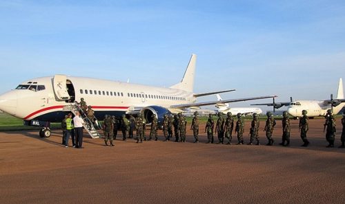 NATO provides airlift support to African Union mission in Somalia, March 2010
