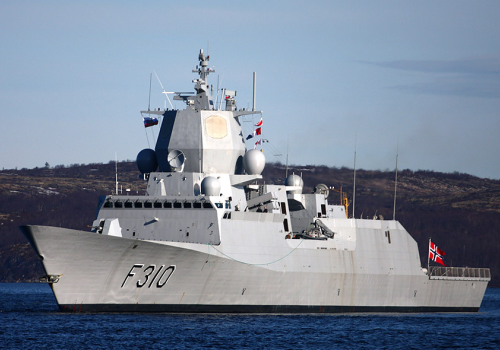 Norwegian frigate HNoMS Fridtjof Nansen