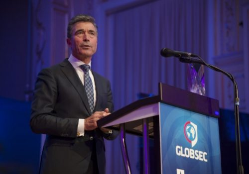 NATO Secretary General Anders Fogh Rasmussen, May 15, 2014