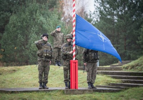 Opening ceremony for Steadfast Jazz Exercise