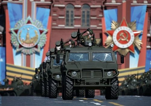 Victory Day parade in Moscow, May 9, 2014