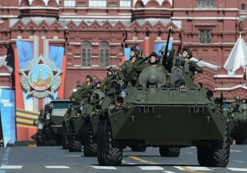 Victory Day parade in Moscow, May 9, 2014
