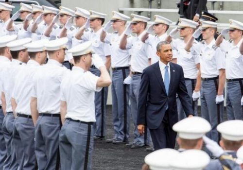 President Barack Obama at West Point, May 28, 2014