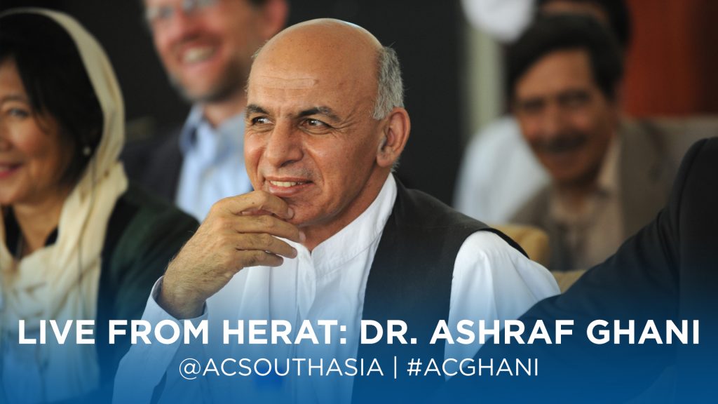 Storify: #ACGhani with Afghanistan Presidential Candidate Dr. Ashraf Ghani