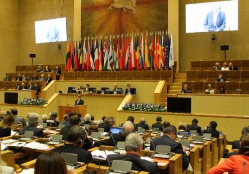 NATO Parliamentary Assembly in Vilnius, June 1, 2014