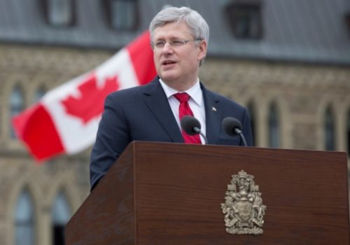 Canadian Prime Minister Stephen Harper, May 9, 2014