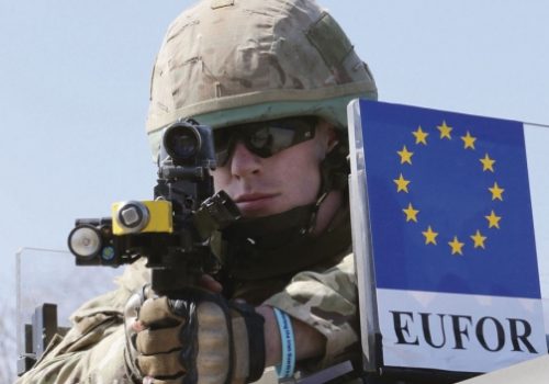 EUFOR soldier