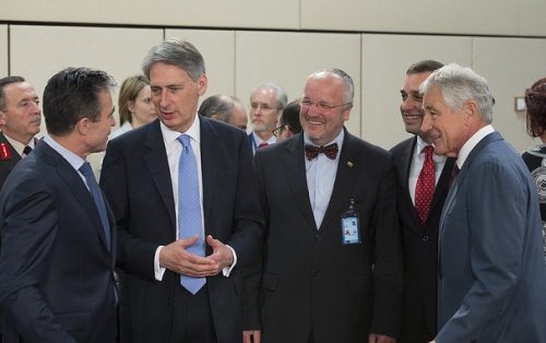 Secretary General and NATO Defense Ministers, June 4, 2014