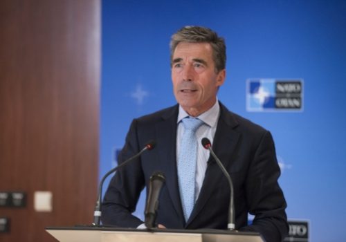 NATO Secretary General Anders Fogh Rasmussen, June 10, 2014