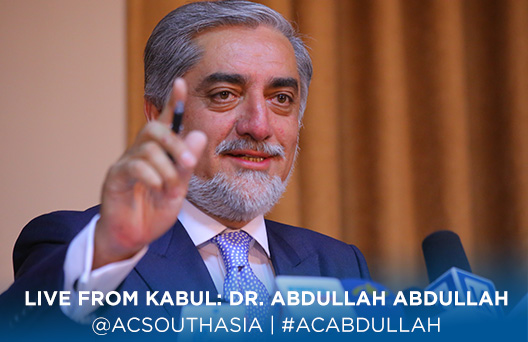 Storify: #ACAbdullah with Afghanistan Presidential Candidate Dr. Abdullah Abdullah