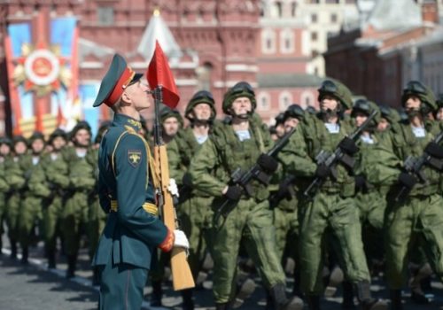 Victory Day parade in Moscow, May 9, 2014