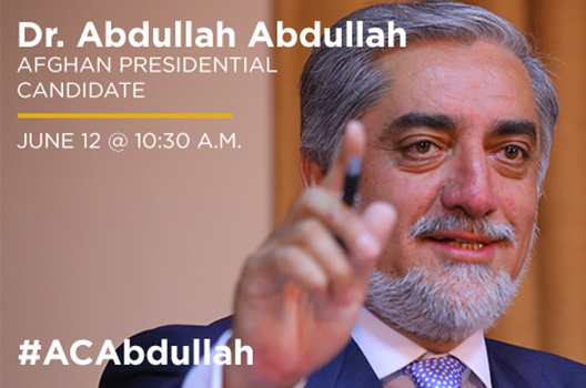 Abdullah Vows to ‘Reset’ Afghanistan’s Relations with US and International Community