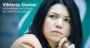 Viktoria Siumar, a career journalist who now is the deputy secretary of Ukraine's National Security Council, spoke to the Atlantic Council June 4.