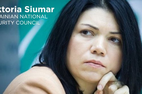 Viktoria Siumar, a career journalist who now is the deputy secretary of Ukraine's National Security Council, spoke to the Atlantic Council June 4.