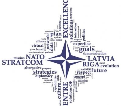 NATO Strategic Communications Center of Excellence logo
