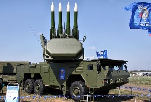Buk-M2E missile system