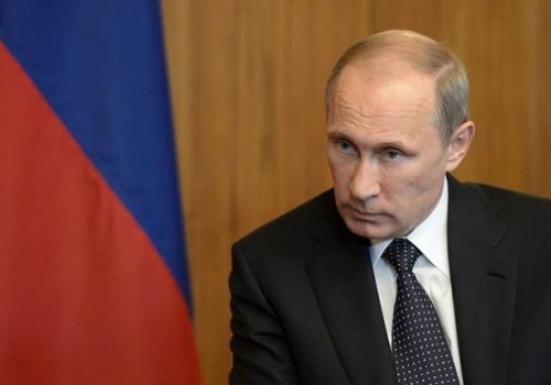 Russian President Vladimir Putin, July 17, 2014