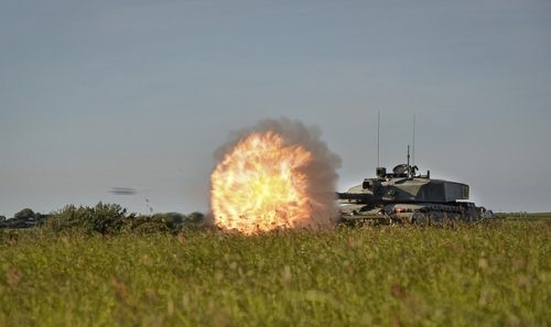 A Challenger 2 in the Royal Tank Regiment, June 17, 2014