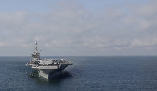 USS Harry S. Truman in the Mediterranean Sea, Aug. 5, 2013