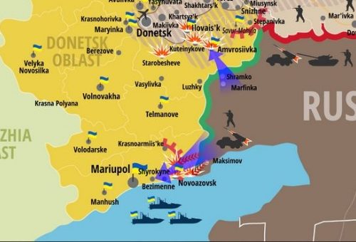 Situation in eastern Ukraine on August 28, 2013