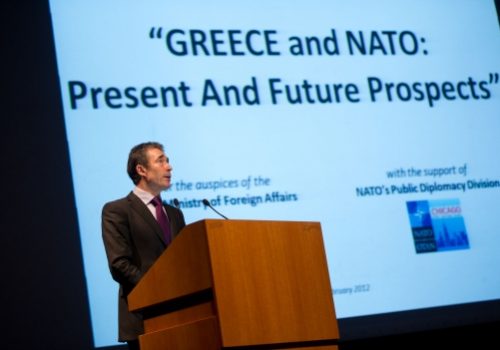 Secretary General Anders Fogh Rasmussen, Feb. 16, 2012
