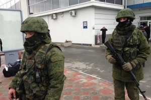 Unidentified gunmen at Simferopol International Airport, Feb. 28, 2014