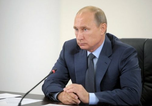 Russian President Vladimir Putin, Sept. 1, 2014